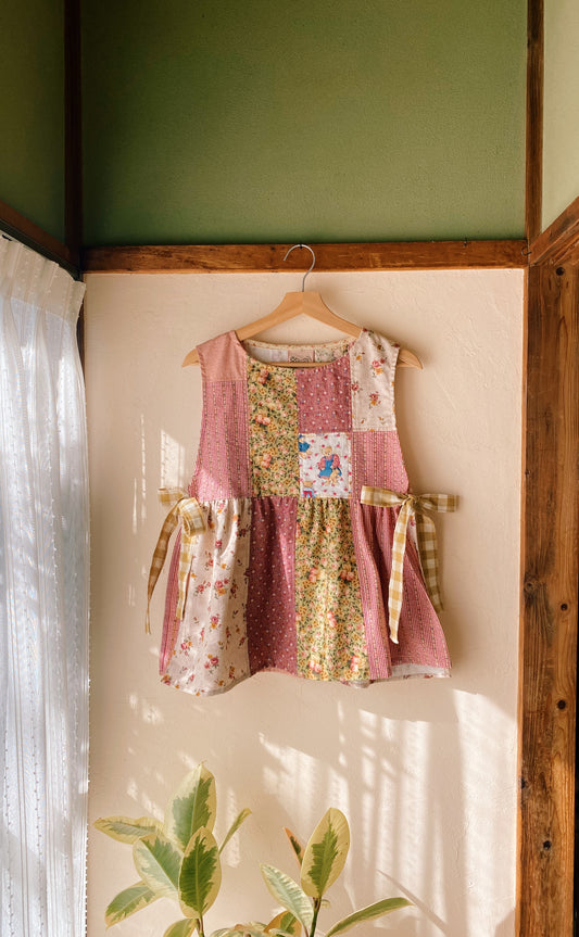 Patchwork pinafore