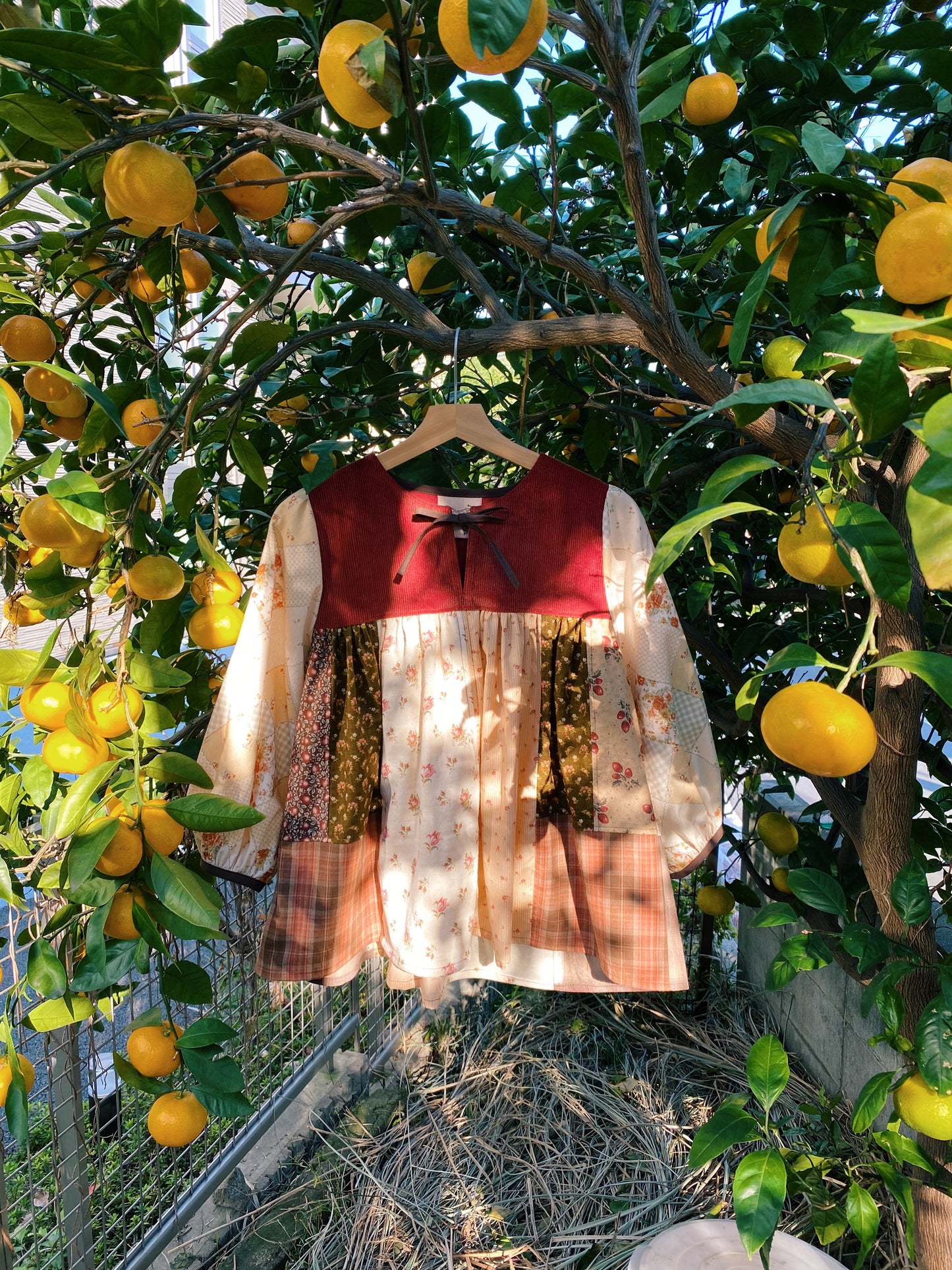 Patchwork blouse