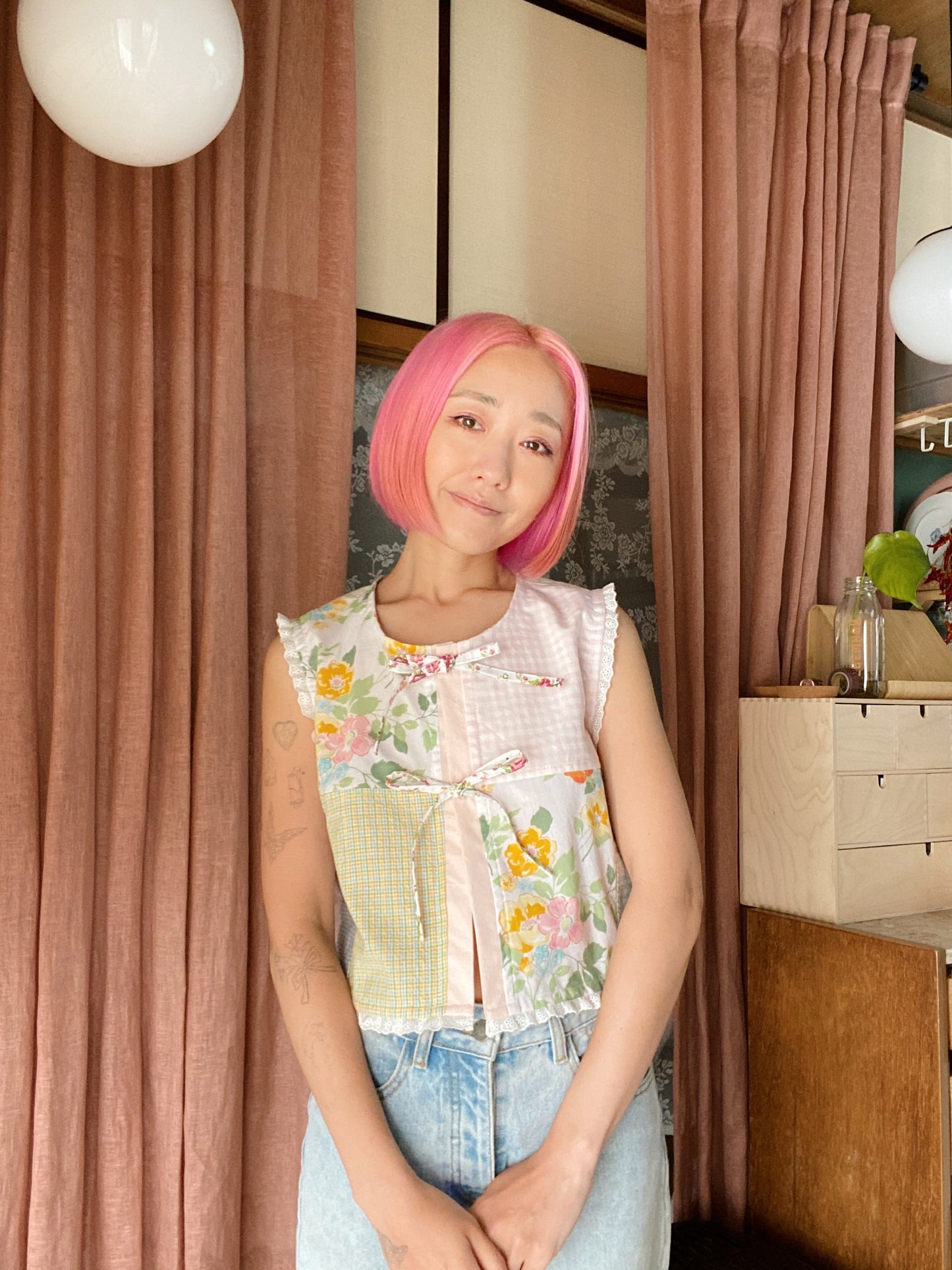 Juicy summer blouse (S M)