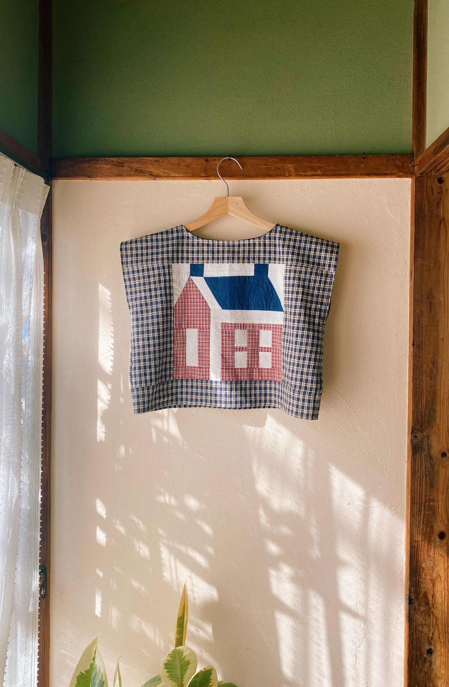 Patchwork quilt Crop top (S)