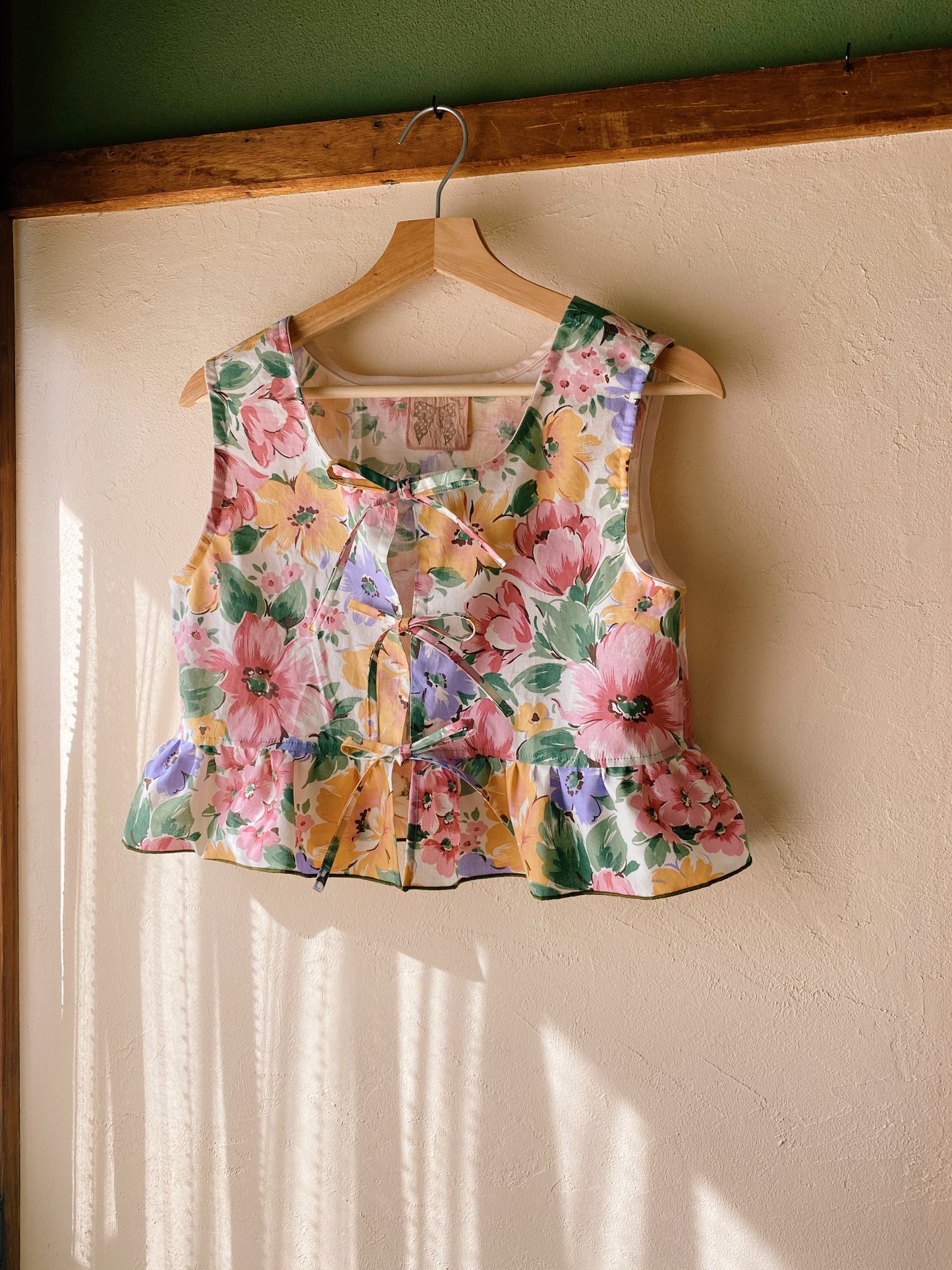 Flowy Blouse flower garden