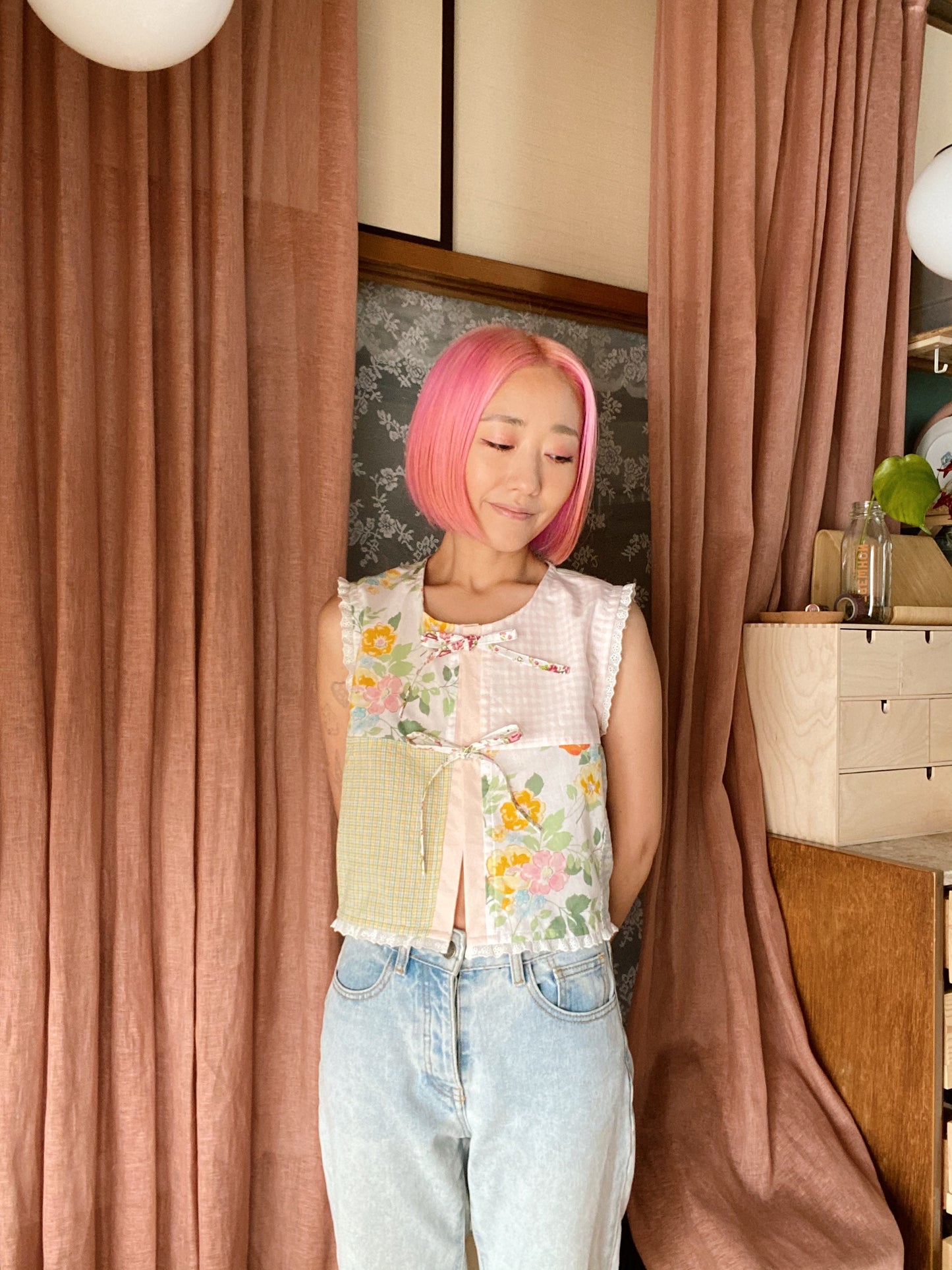 Juicy summer blouse (S M)