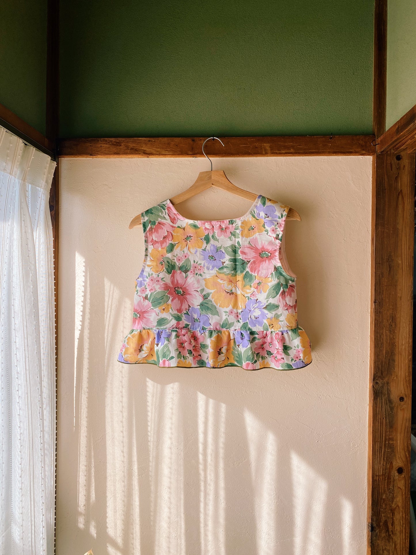 Flowy Blouse flower garden